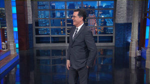 yes,lol,excited,stephen colbert,thumbs up,late show,do it,gnarly