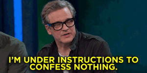 my lips are sealed,conan obrien,colin firth,conancon,im under instructions to confess nothing