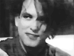 robert smith,the cure,black and white,smile,80s,rock,follow me,80s music,new wave,haircut,cure,post punk,picoftheday,oftheday,rock alternative,gotic rock