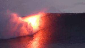 surfing,sports,fire,flames,stunts,indonesia,extreme sports,flares,bruce irons,red bull minor threat,flare surfing