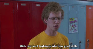 movie quotes,napoleon dynamite,meta knight,2004,movie,movies,film,girls,films,quotes,skills,questioning,cult,nodding,movie quote,cult classics,cult film,cult classic,jon heder,nintendo blog,kirby photoset