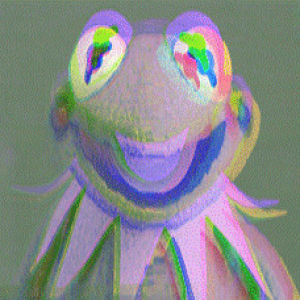 kermit the frog,glitch,muppets,glitch art,personal,datamoshing