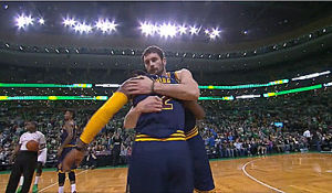 kyrie irving,basketball,nba,sport,cleveland cavaliers,nba playoffs,kevin love,awesome nba moments,kelly olynyk