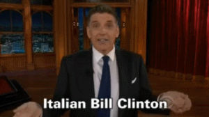italian bill clinton,craig ferguson,bill clinton,the late late show