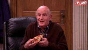 frank barone,food,pizza,eating,eat,tv land,everybody loves raymond