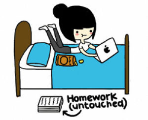 homework,tumblr,relatable,lazy,relaxing,procrastinating,munch