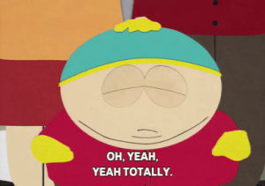 eric cartman,excited,yeah,cartman,totally,agreeing,harry callahan