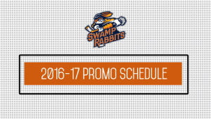 hockey,swamp rabbits,promo schedule