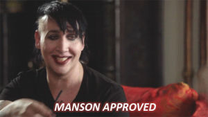 marilyn manson,californication,david duchovny,this man is so perfect,fucking hilarious
