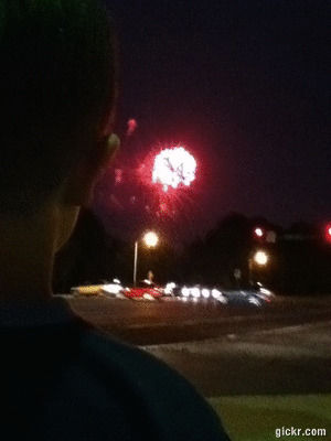 boom,night,light,colorful,july 4th,fire works,night time,little brother,the cohens