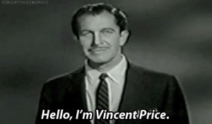 scary,black and white,horror,actor,horror movie,vincent price
