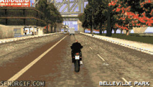grand theft auto,video games,extreme,i can do this,motorcycle