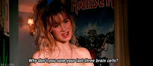 christina applegate,dont tell mom the babysitters dead,movies,iron maiden poster