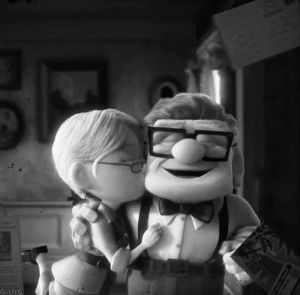 love,black and white,disney,photography,up