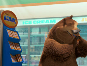open season,animation,funny,food,yes,hungry,chocolate,gimme