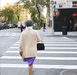 itch,crosswalk,bye,goodbye,scratch,grandma bb,mind your business,jaywalk
