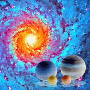 psychedelic,planets,space,art