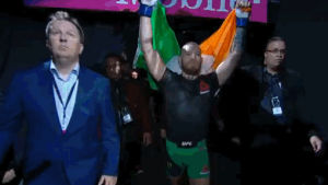 irish,excited,fight,ready,ireland,entrance,conor mcgregor,hyped,ufc 202,the notorious