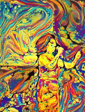 neural networks,holographic,surreal,brian griffith,oil slick,3d,trippy,singer,singing,painting,diva,the current sea,sarah zucker,stereoscopic,thecurrentseala,iridescent,deep learning,splash time
