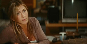 jennifer aniston,nervous,movies,upset,watching,extras,hes just not that into you,he is just not that into you,jennifer aniston extras