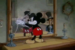 mickey mouse,disney,mirror,another dimension