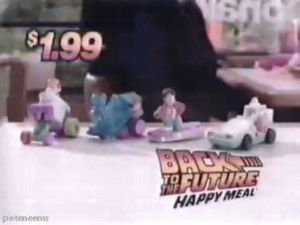 mcdonalds,happy meal,90s,back to the future,90s commercials