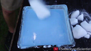 ice,fluid,chemical reaction,non,dry