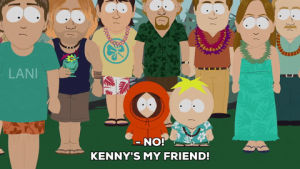 kenny mccormick,kenny,butters stotch,vacation,butters