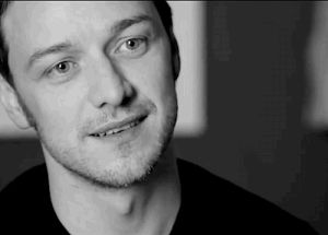 james mcavoy,filth,happy,lovey,hot,smile,bw,male