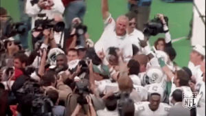 don shula,football,nfl,coach,champions,dolphins,miami dolphins,champ,on shoulders,riding shoulders