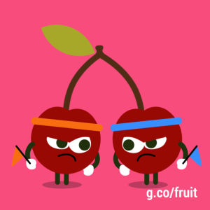 fruit games,google doodle,google,cherry