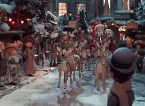 santa claus,the year without a santa claus,reindeer,1974,santa,christmas movies,sleigh
