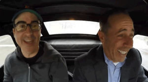 lol,laugh,seinfeld,haha,john oliver,jerry seinfeld,cravetv,comedians in cars getting coffee