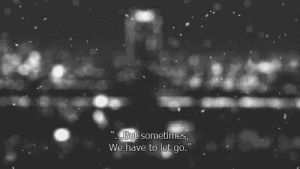 alone,sad,lights,new york,quote,again,black and white,animation,snow,falling,city,season,river,snowing,leave,town,winnter