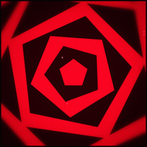 trippy,red,shapes,hypnotize,black,spin,weird,rotate,ericaofanderson,pentagons,artist