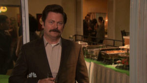 parks and recreation,ron swanson,secret,ive said too much