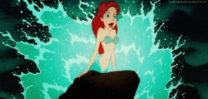 fail,water,the little mermaid,splash