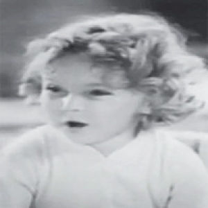 shirley temple,1934,reaction,film,vintage,history,classic film,reaction s,old hollywood,1930s,classic hollywood,vintage s,child star,katawa shoujo,yurio