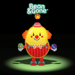 clown,animation,cartoon,kids,juggle,bean and gone,bean
