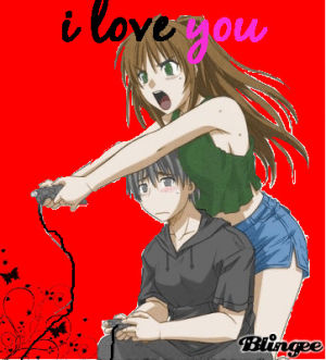 anime,couple,picture