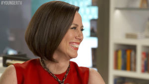 giggle,no,what,laughing,oh,laugh,reality,tv land,younger,youngertv,miriam shor