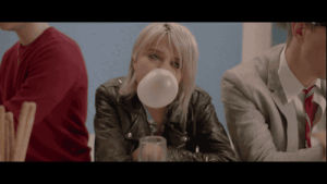gum,music,bubble,music video,attitude,bubble gum,bored,vampire weekend,chris baio,chromeo,diane young,modern vampires of the city,nowthis news