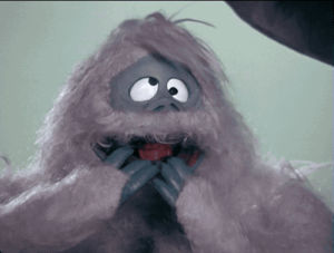 rudolph the red nosed reindeer,abominable snow monster,christmas,holidays,rudolph,1964,extraction,television,vintage,1960s,vintage television,hermey