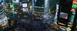 tokyo,fast and furious,shibuya,city lights,movie,japan,cars,lights,race,kill bill vol 2,dork