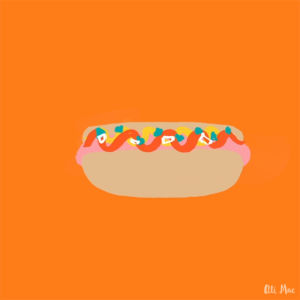hot dog,dachshund,dog,food,pet,costume,doggy,ketchup,chili,mustard,weiner dog