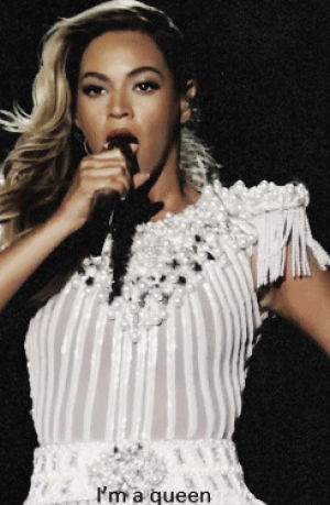 beyonce,the mrs carter show world tour,flaws and all,the queen is clearly a psychopath