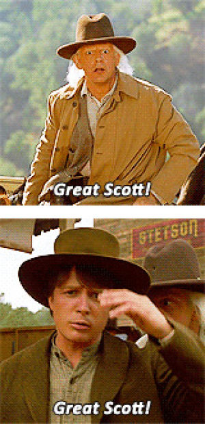wild west,great scott,wow,movies,what,old,young,hat,back to the future,seriously,past