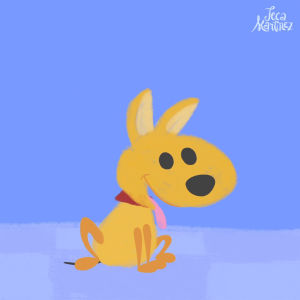 animation,cute,dog,puppy,panting,flash animation