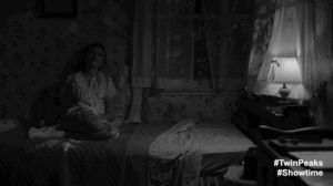 black and white,twin peaks,showtime,twin peaks the return,part 8,girl in a room