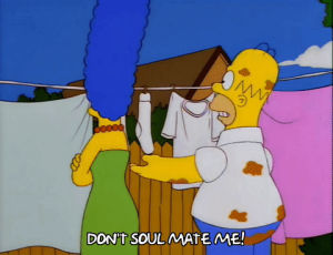 soul mate,love,homer simpson,marge simpson,season 8,episode 9,angry,8x09